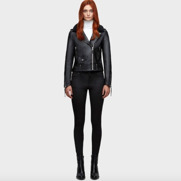 SOLD: RUDSAK MYTHOS WOMEN'S BIKER LEATHER JACKET NWOT - Picture 10 of 10